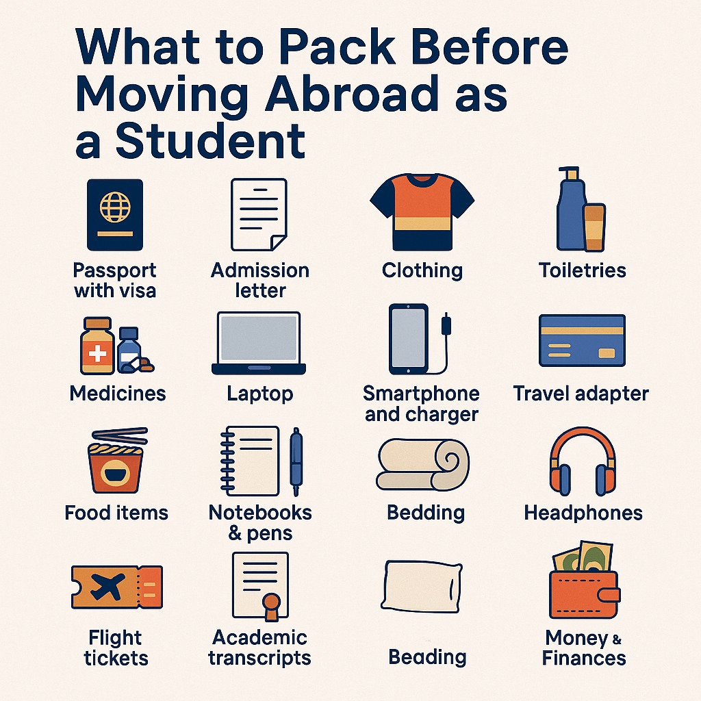 What to Pack Before Moving Abroad as a Student