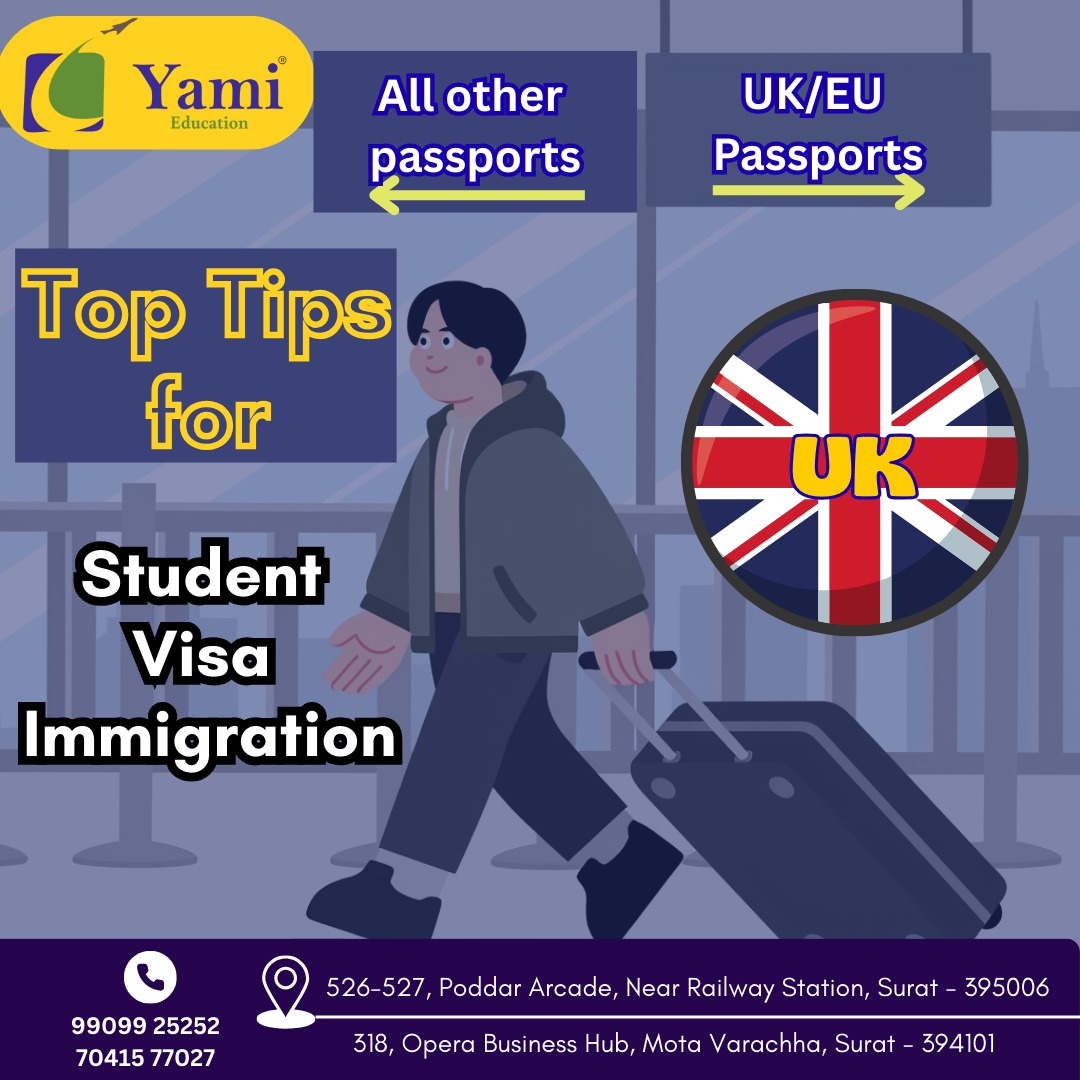 Top Tips for UK Student Visa Immigration at the Airport